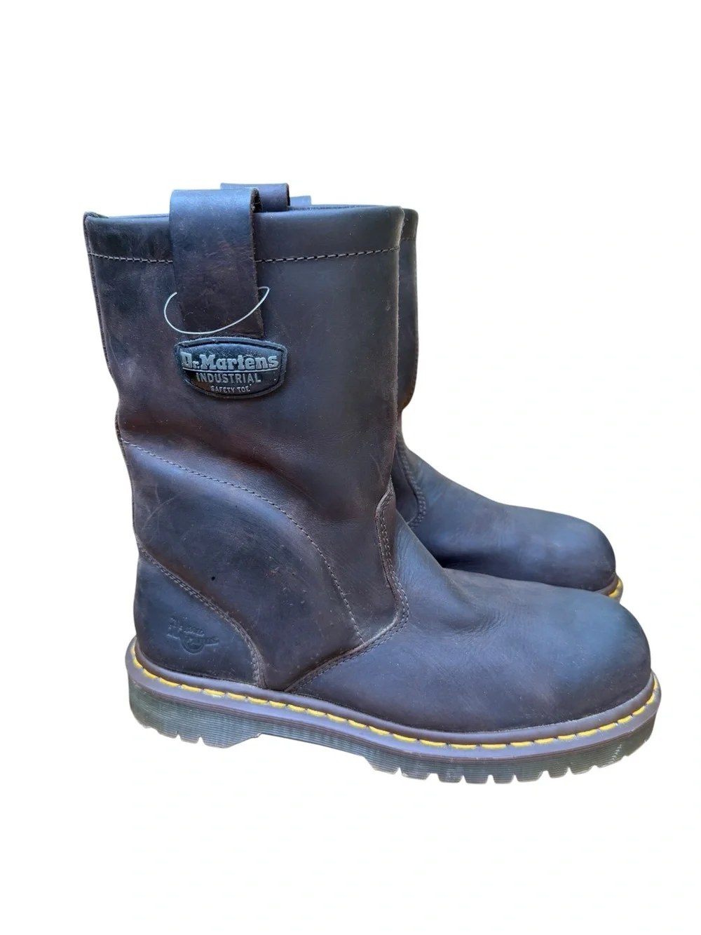 Dr. Martens Slip On Steel Toe Work Boots Size 10
